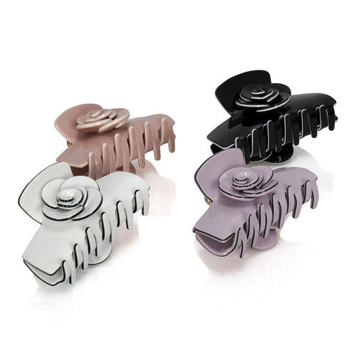 RECTANGULAR FLOWER CELLULOSE CLIP LIMLIM