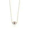 <transcy>COLLIER À CHARMES CRISTAL EVIL EYE</transcy>