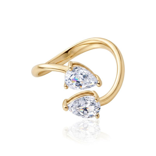 DUET PEAR RING