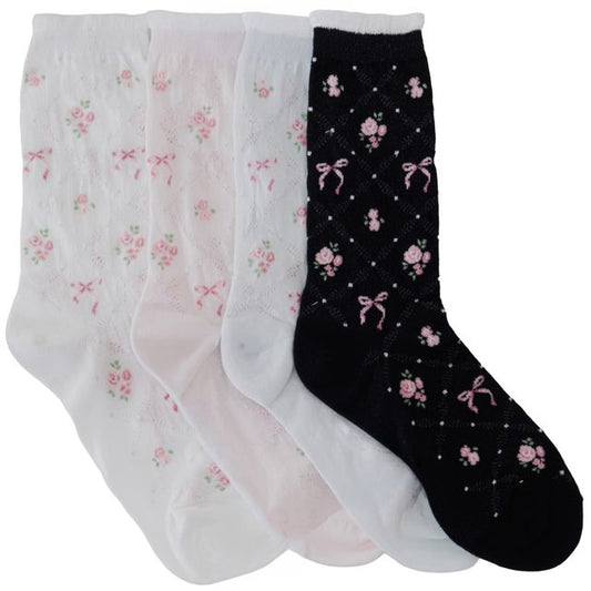 COQUETTE BLOOM SOCKS