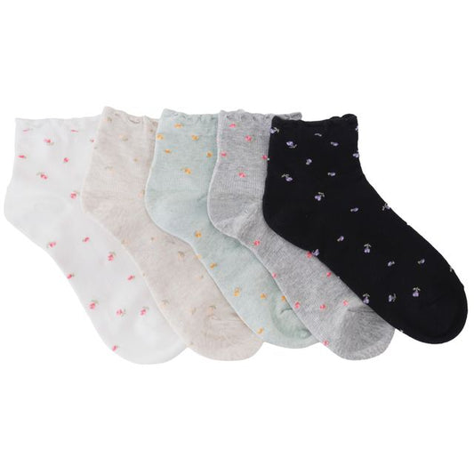 SOFT BLOOM CREW SOCKS
