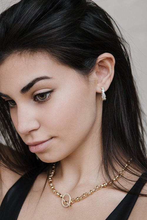 SMALL BAGUETTE HOOPS sistrbrand