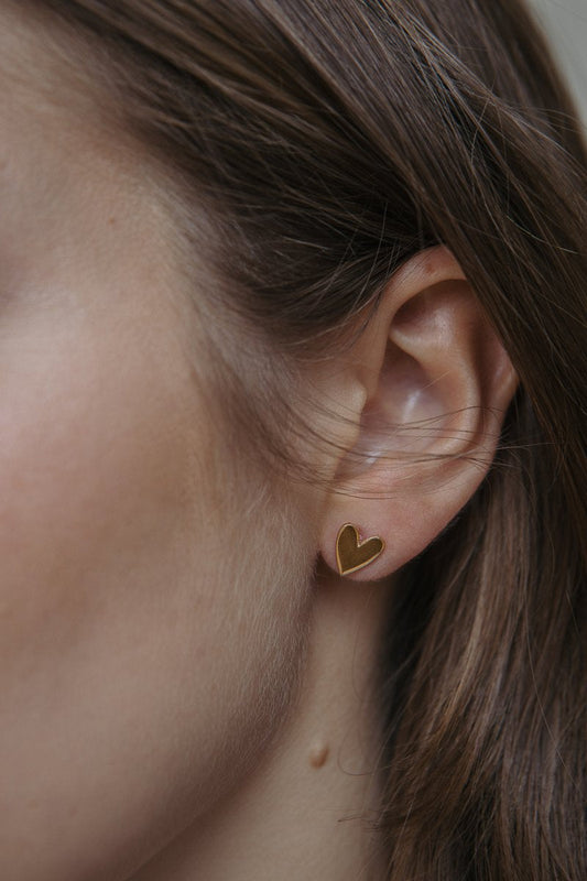 SMALL SIDE HEARTS STUD sistrbrand