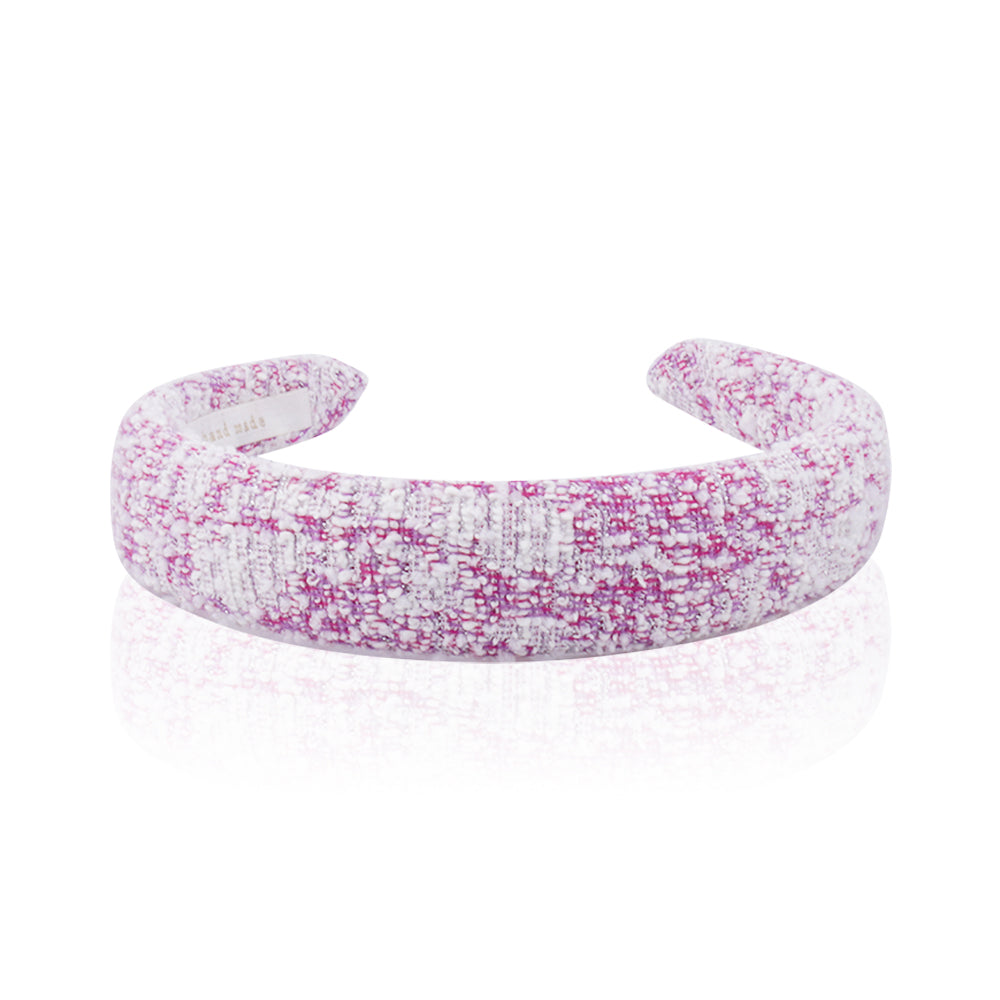 TWEED CLASSIC HAIRBAND Limlim fashion accessories