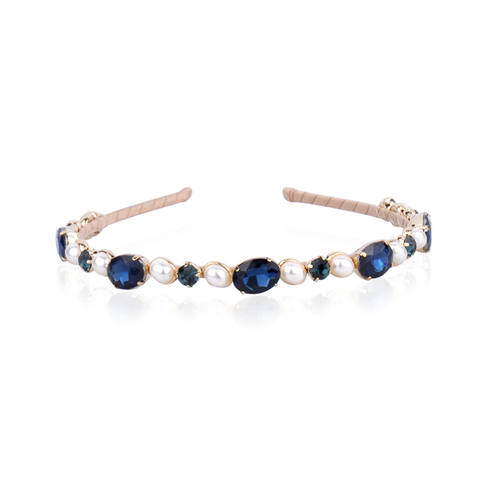 SWAROVSKI AND PEARL HAIRBAND LIMLIM