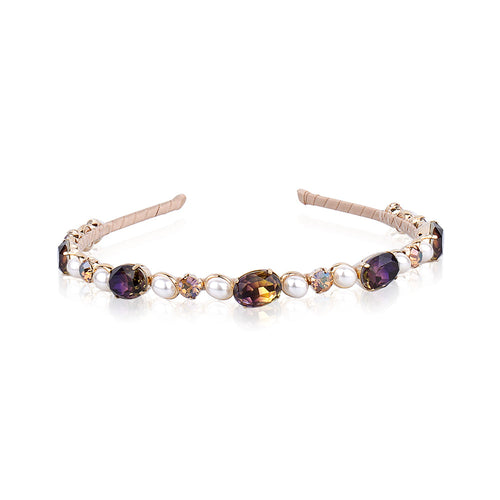SWAROVSKI AND PEARL HAIRBAND LIMLIM