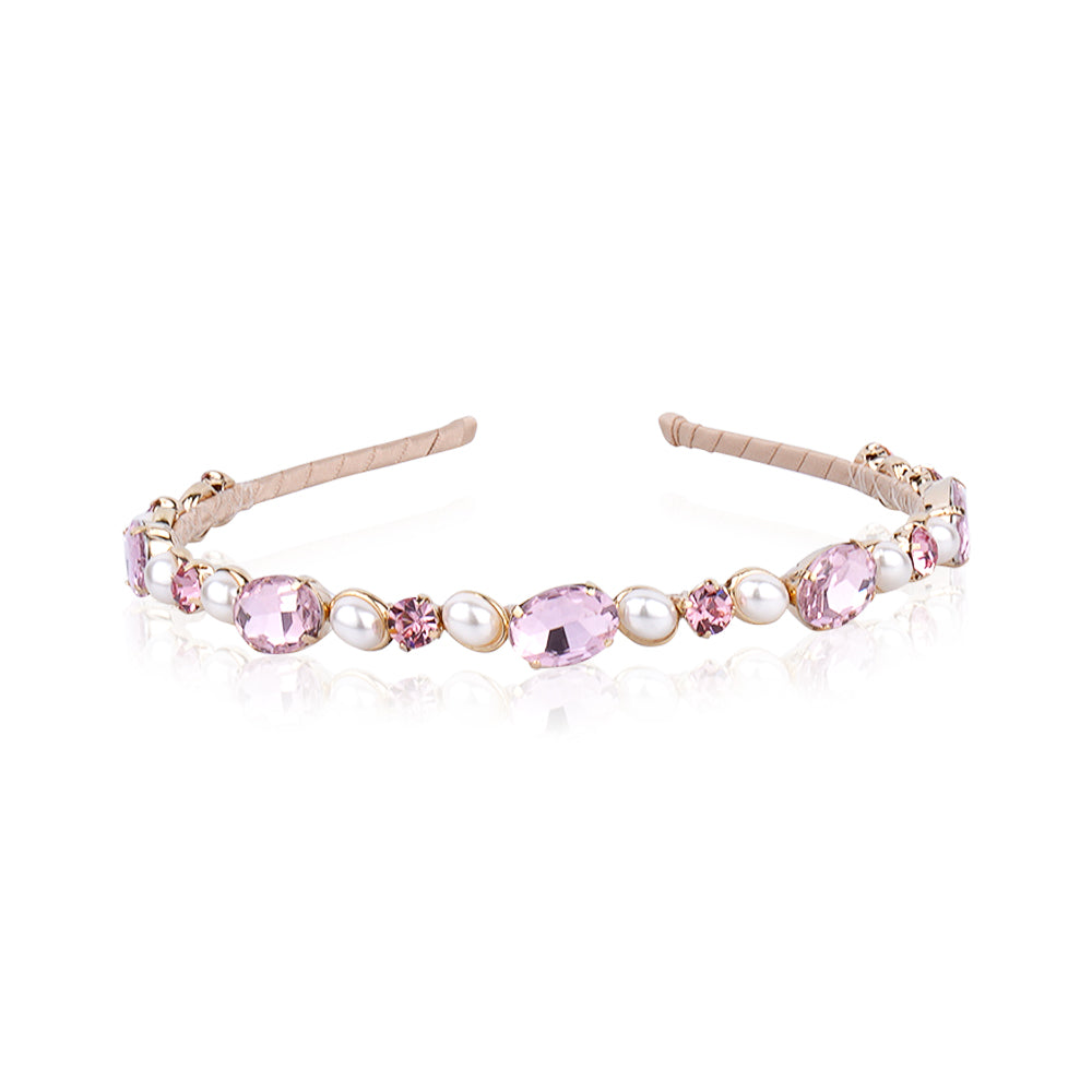 SWAROVSKI AND PEARL HAIRBAND LIMLIM