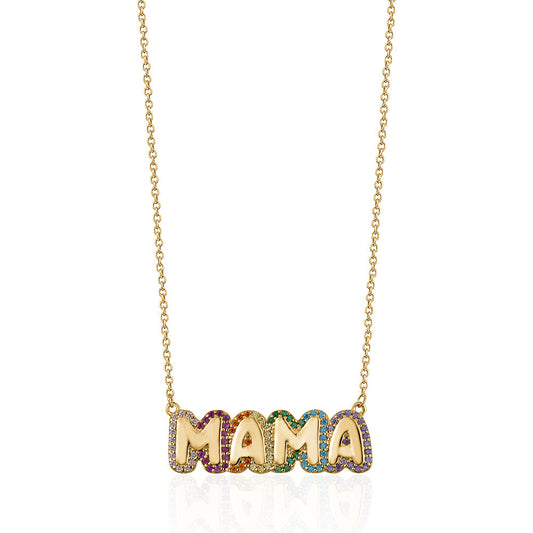 MAMA RAINBOW NECKLACE Limlim fashion accessories