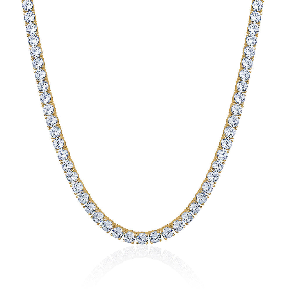CLASSIC TENNIS NECKLACE 10MM LIMLIM