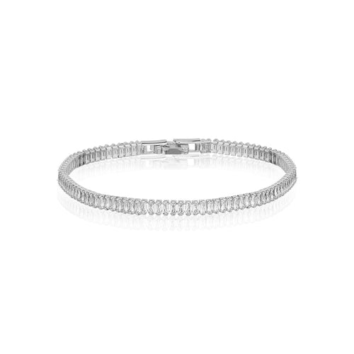 BAGUETTE CLASSIC TENNIS BRACELET Limlim fashion accessories