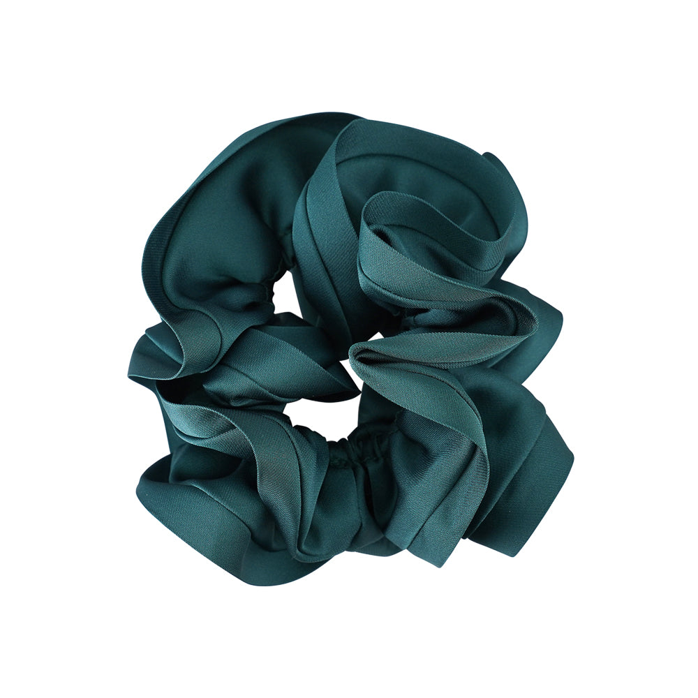 CLASSIC SATIN TRIM SCRUNCHIES . Limlim fashion accessories