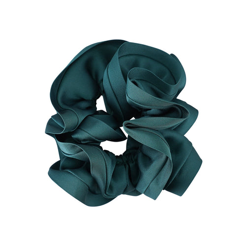 CLASSIC SATIN TRIM SCRUNCHIES . Limlim fashion accessories
