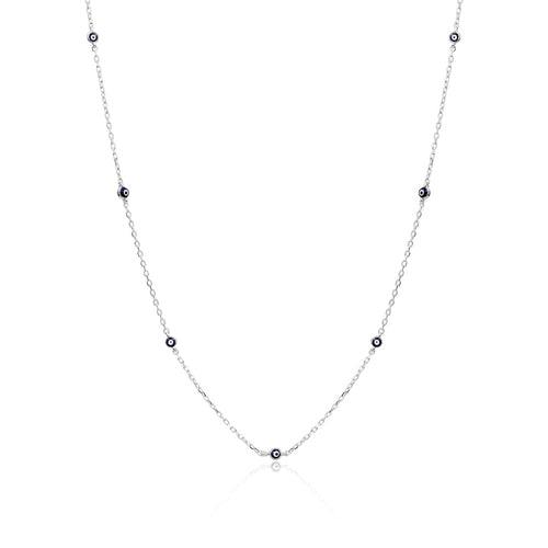 LIGHT EVIL EYE NECKLACE Limlim fashion accessories