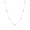 LIGHT EVIL EYE NECKLACE
