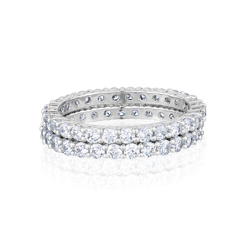 SET OF TWO ETERNITY RINGS sistrbrand