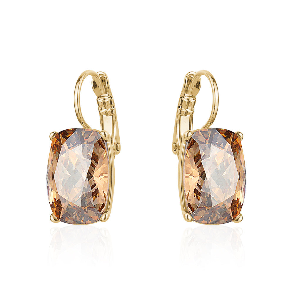 AUSTRIAN CRYSTAL FRENCH HOOP LIMLIM