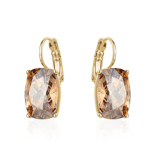 AUSTRIAN CRYSTAL FRENCH HOOP LIMLIM