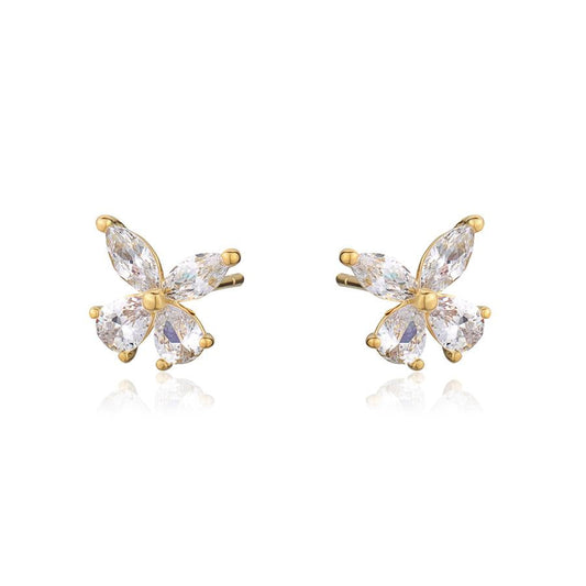 BUTTERFLY CRYSTALS STUDD sistrbrand