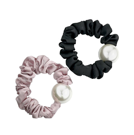 PEARL SATIN SCRUNCHIES SISTRBRAND