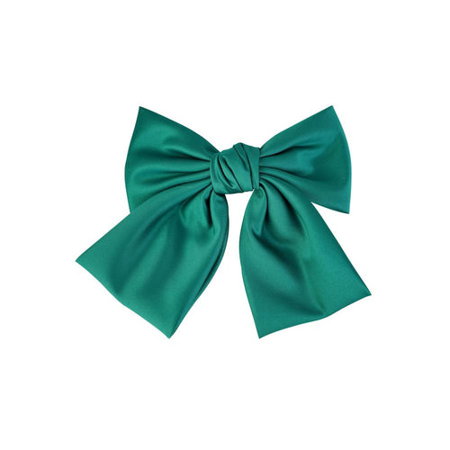 LARGE BOW SATIN BARRETTE sistrbrand