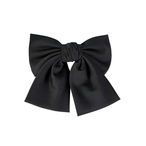 LARGE BOW SATIN BARRETTE sistrbrand