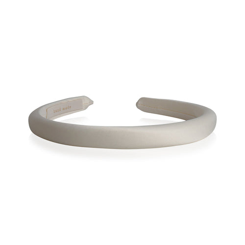 THIN SATIN ELEVATED HAIRBAND Limlim fashion accessories