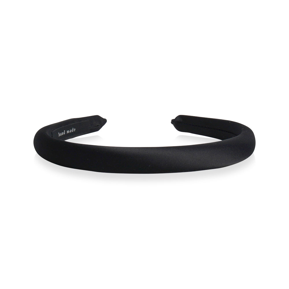 THIN SATIN ELEVATED HAIRBAND Limlim fashion accessories