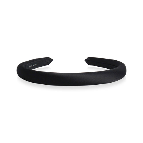 THIN SATIN ELEVATED HAIRBAND Limlim fashion accessories