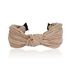 RIPPLED TOP KNOT HAIRBAND