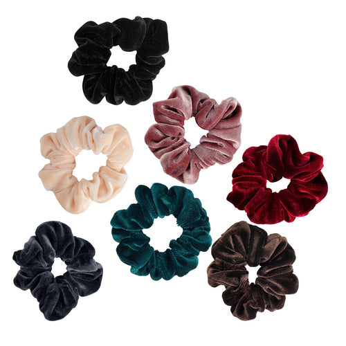 SMALL VELVET SCRUNCHIES Limlim fashion accessories