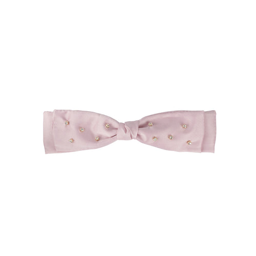 SATIN CRYSTAL BOW . LIMLIM