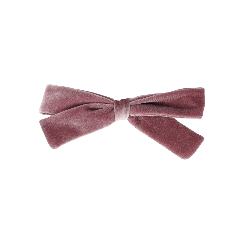SHORT VELVET BOW Limlim fashion accessories