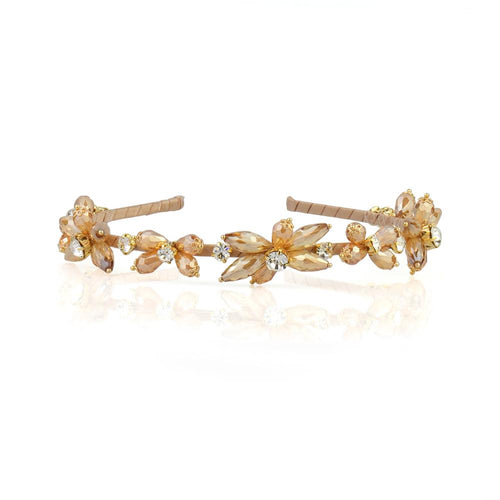 FLOWER CRYSTAL HAIRBAND sistrbrand