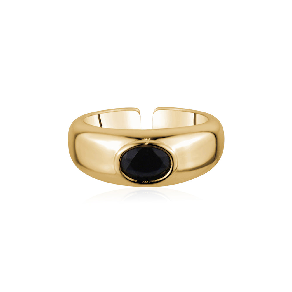 CABOCHON CRYSTAL RING Limlim fashion accessories