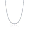 SMALL ASCENDING TENNIS NECKLACE