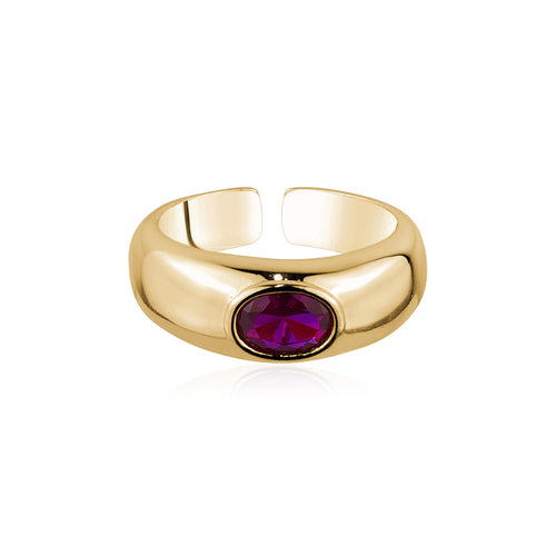 CABOCHON CRYSTAL RING Limlim fashion accessories
