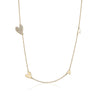 CRYSTAL ASCENDING HEART NECKLACE sistrbrand