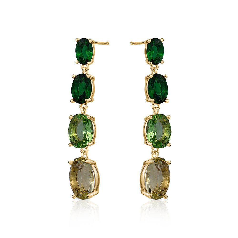 EMERALD OMBRE CRYSTAL CHANDELIER LIMLIM