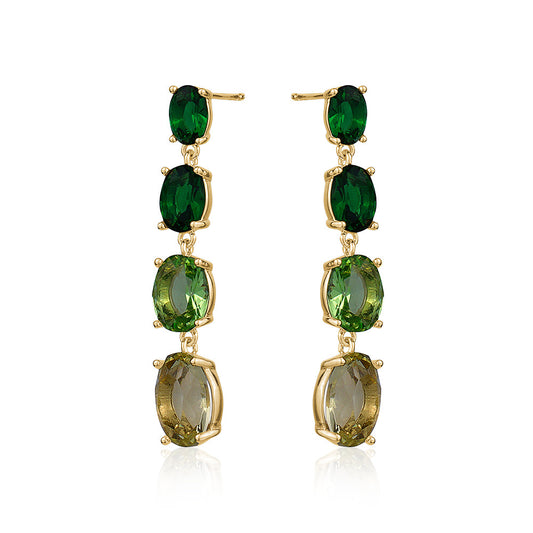 EMERALD OMBRE CRYSTAL CHANDELIER LIMLIM