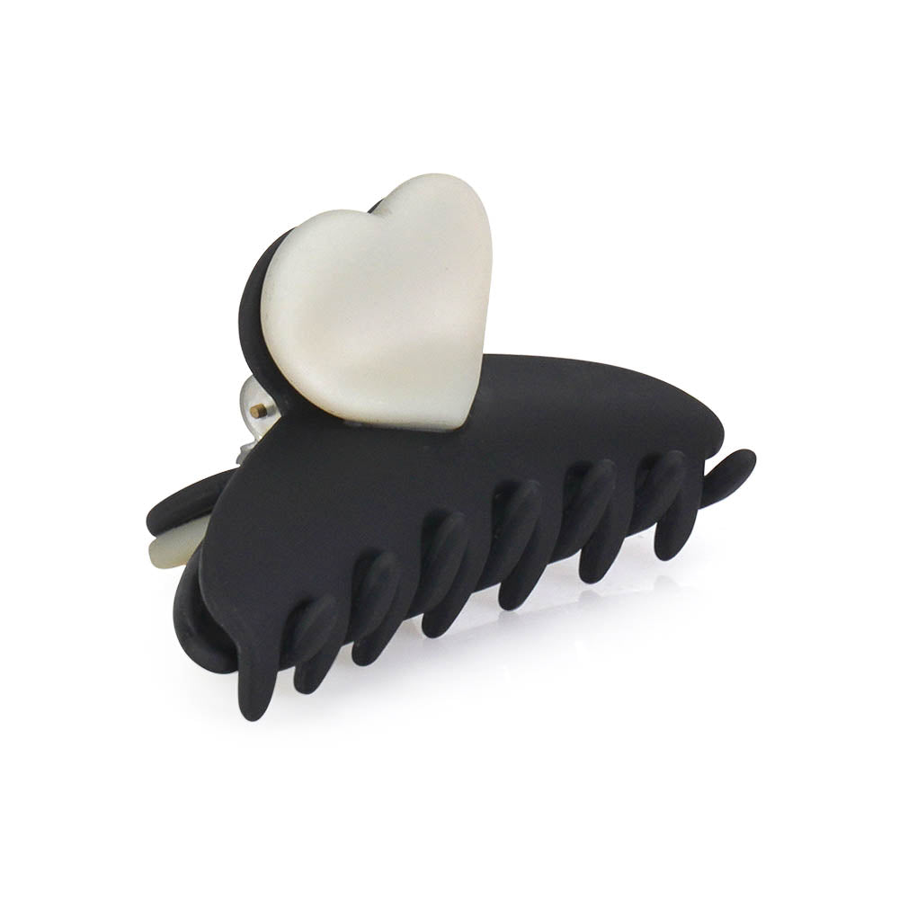 SMALL MATTE HEART JAW BUNDLE OF 4 Limlim fashion accessories