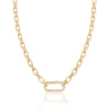 BOX CHAIN CRYSTAL COLAR Limlim fashion accessories