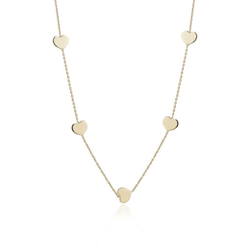 FIVE HEART NECKLACE sistrbrand