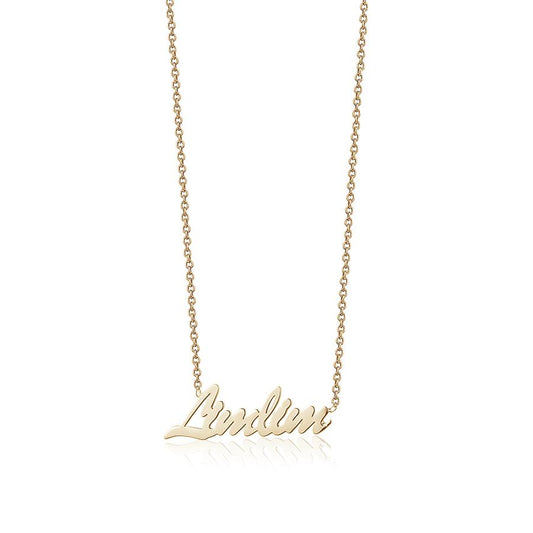 SCRIPT NAME NECKLACE sistrbrand