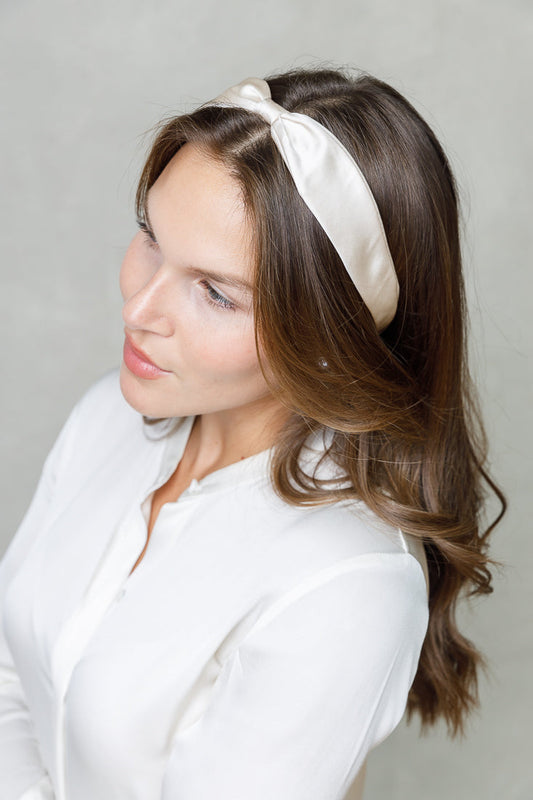 SATIN LIGHT HAIRBAND Limlim fashion accessories