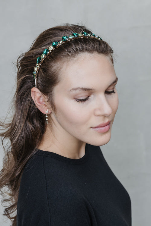 SWAROVSKI HAND MADE HAIRBAND sistrbrand