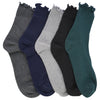 FRILL RUBBED SHORT SOCKS Limlim fashion accessories