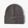 SMILEY EMBROIDERED BEANIES