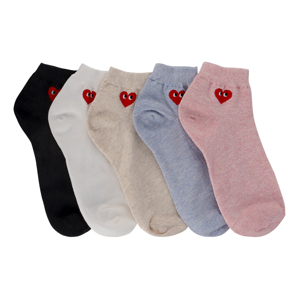 MULTI HEART SOCKS Limlim fashion accessories