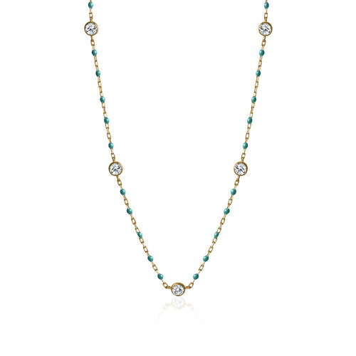 ROSARY CRYSTAL NECKLACE Limlim fashion accessories