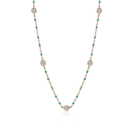 ROSARY CRYSTAL NECKLACE Limlim fashion accessories